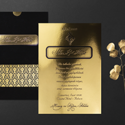 YALDIZLI <br> DAVETİYELER