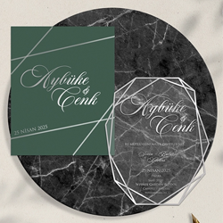 ŞEFFAF <br> DAVETİYELER