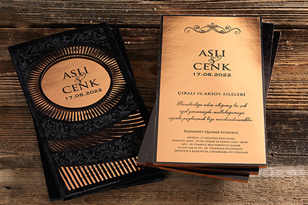 Lüks Düğün Davetiyeleri